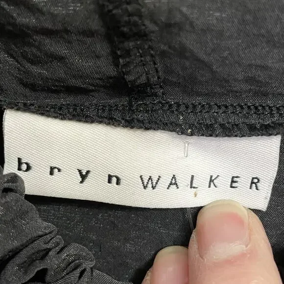 Bryn Walker Drawstring Long Sleeve Jacket Black Size Medium Laganlook Ar… - Picture 5 of 8